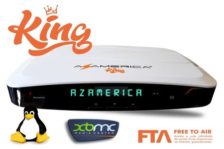 Atualização Azamerica King HD V1